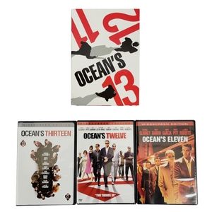 Oceans Ocean's Eleven / Ocean's Twelve / Ocean's Thirteen Box Set DVD Collection
